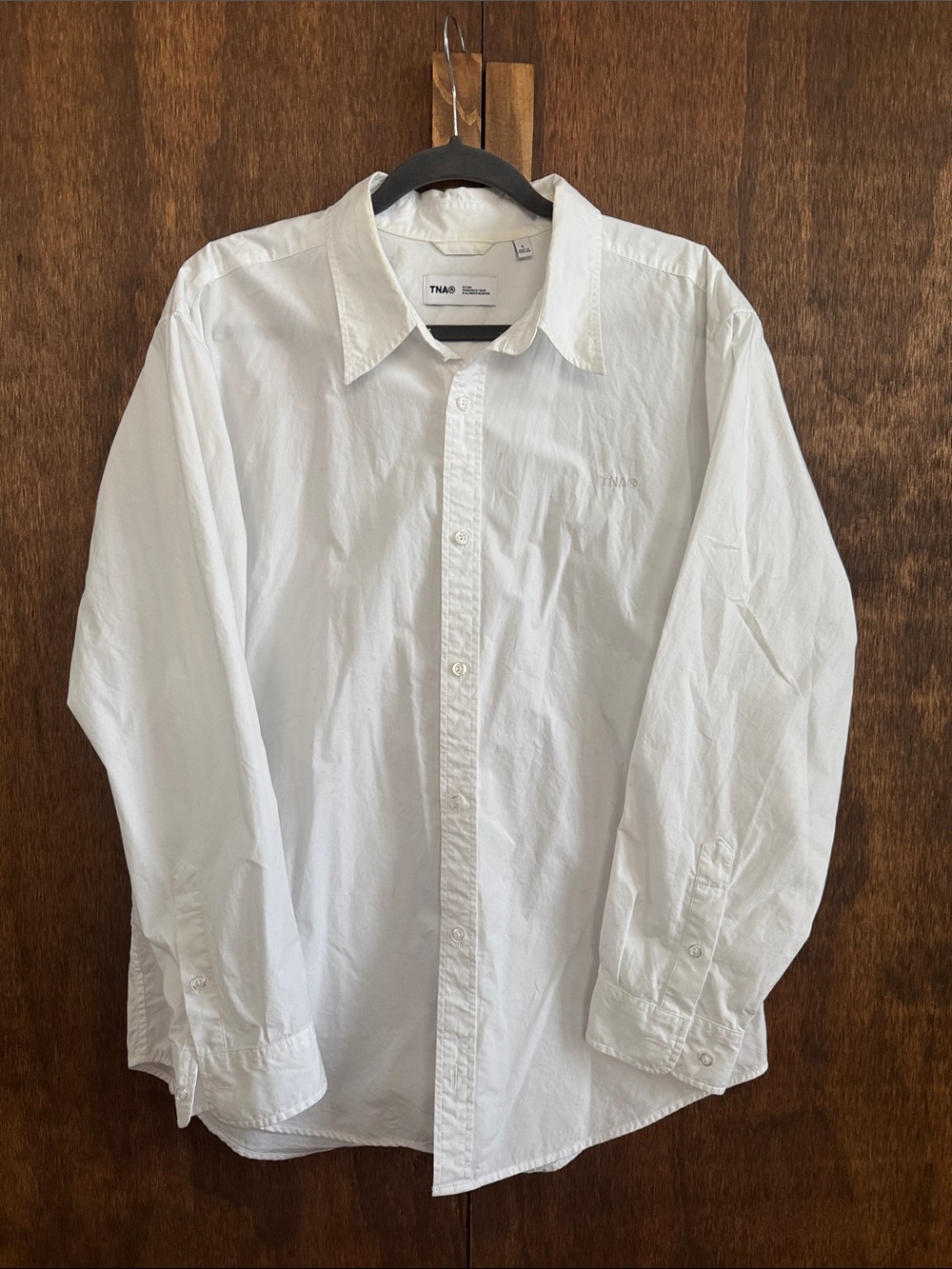 Aritzia White Women's Button-Down Shirt